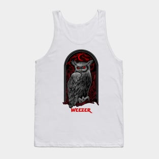 The Moon Owl Weezer Tank Top